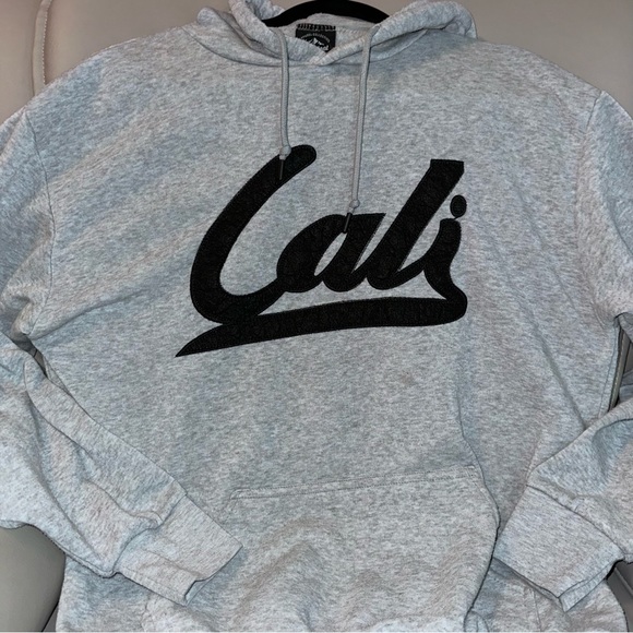 Original Deluxe Supply Men’s Cali Grey Hoodie - Picture 5 of 8